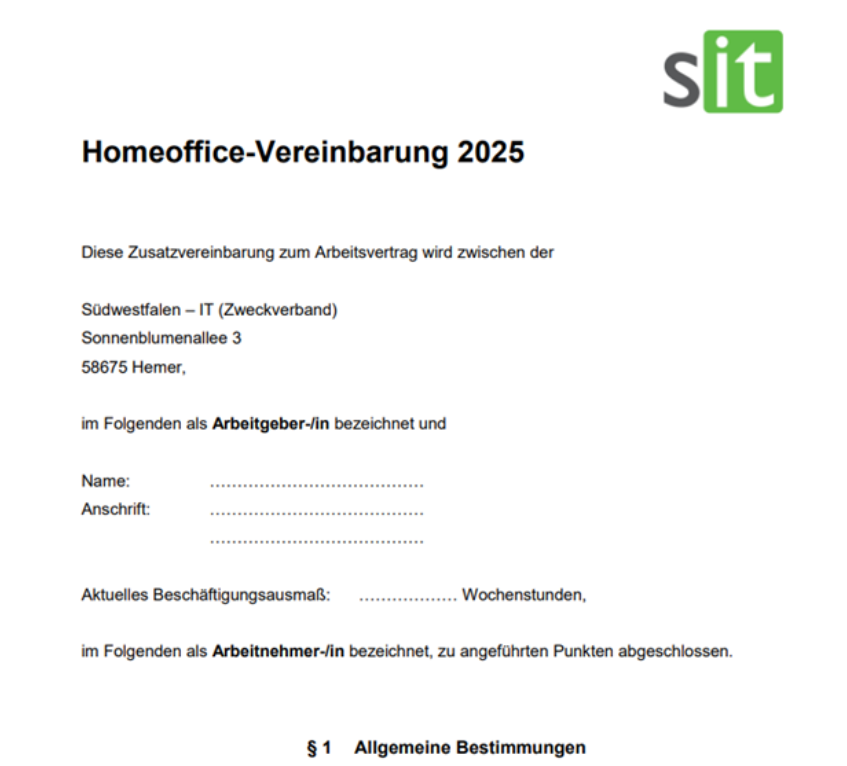 Dieses angeblich von der Südwestfalen-IT stammende PDF-Dokument dient als Phishing-Köder.